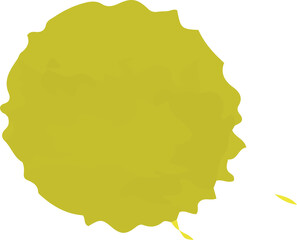 Bright colorful splashes, beautiful blot, paint spot