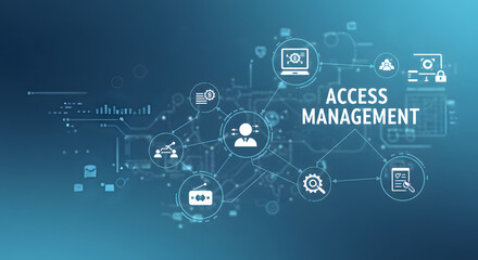 Access Management Concept with Digital Security and User Control
