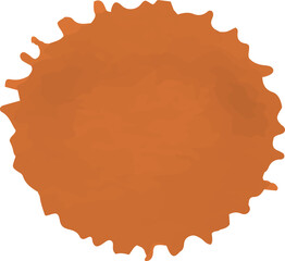 Bright colorful splashes, beautiful blot, paint spot