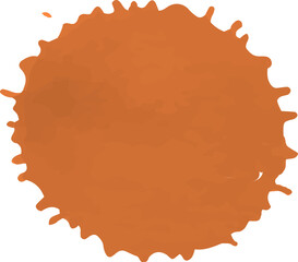 Bright colorful splashes, beautiful blot, paint spot