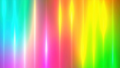 vibrant abstract rainbow gradient with flowing light streaks blending pink yellow green blue and orange hues in luminous dreamy background ideal for modern wallpaper or banner copy space design