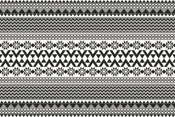 Ethnic geometric seamless pattern abstract pattern vector design for all types of printing and Textiles	