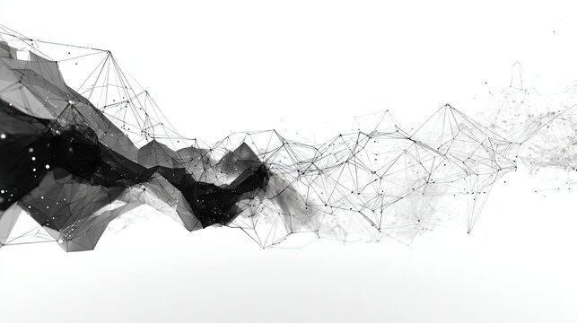 Abstract Geometric Shapes With Motion Effect