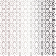 vector seamless pattern with flowers