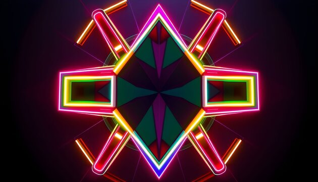 glowing neon glowing neon sign