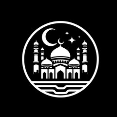 vector illustration of mosque