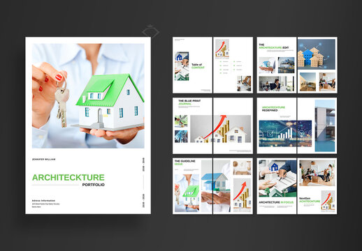 Architechture Portfolio Layout