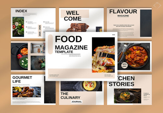 Food Magazine Layout