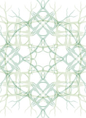 Abstract green seamless leaf pattern vector texture design