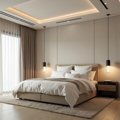 Serene Sanctuary: Modern Bedroom Bliss