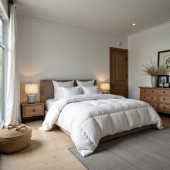 Serene Haven: Modern Bedroom Retreat