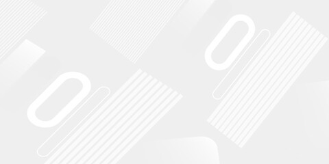 Abstract white background. Minimal geometric white light background abstract design.