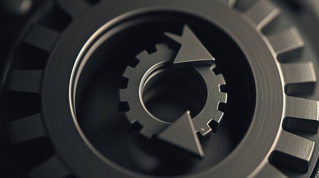 Gears Rotating Mechanism.