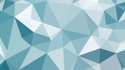 Obraz premium Abstract geometric background with blue triangles and polygonal shapes