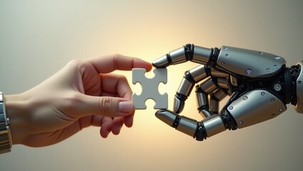 HumanRobot Puzzle Solution.