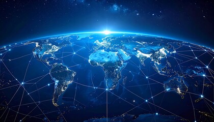 Global network, Earth from space