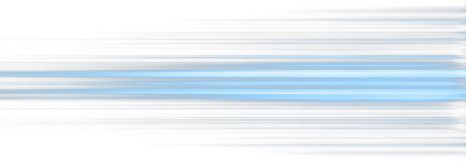 Light motion effect for banners. Blue lines. Speed ​​effect on blue background. Light, speed and motion lines on white background	.PNG