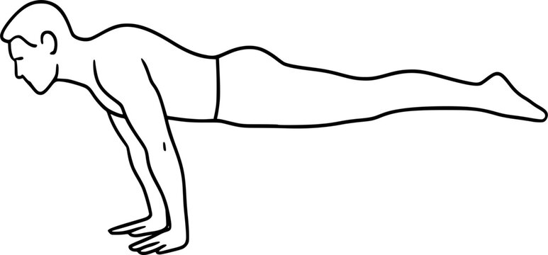 Acrobat Silhouette in Straddle Black and White Minimal Vector Illustration for Gymnastics Posters