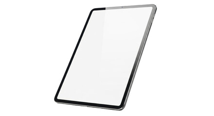 Isolated modern tablet computer display, blank screen for web design mockups, product studio shot © Sindre