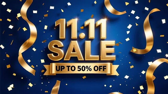 Eleven eleven sale promotion advertising event with up to fifty percent off discount offer now shopping 11 11