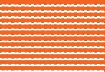 orange striped background for table mat