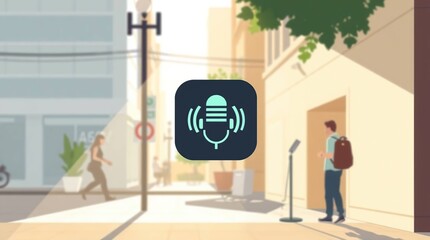 Urban Podcast App Icon.