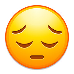 Relieved emoji Feeling a sense of comfort or ease after a stressful situation.