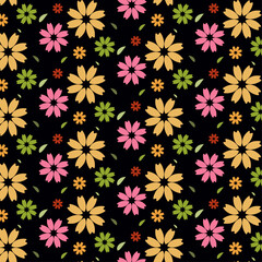 Flowers Seamless Pattern