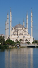 Fototapeta premium blue mosque in istanbul turkey