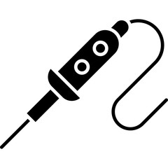 Soldering Iron Icon Vector Element