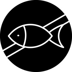 No Fish Icon Vector Element