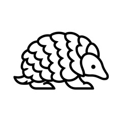 Scaly Anteater Pangolin Icon