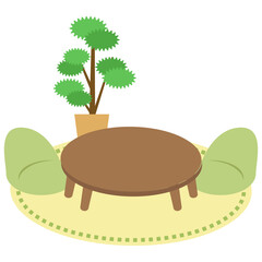 シンプルな部屋　room