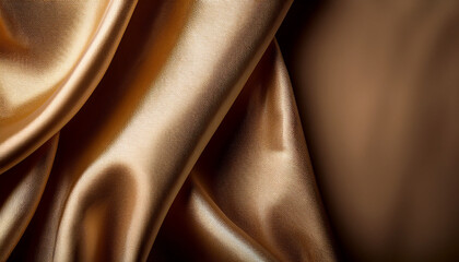 Luxury Fabric Background With Copy Space