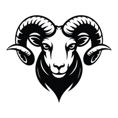 head of a ram