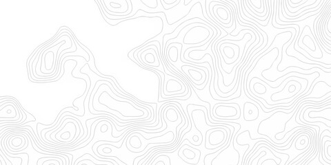 Abstract minimal diagram vector Lines Topographic contour lines grid pattern. discovery topology map relief. white topo area lines background. Topo contour map design.	