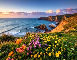 Coastal Sunset Bloom.