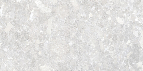 White cement texture and terrazzo stones background © Vidal