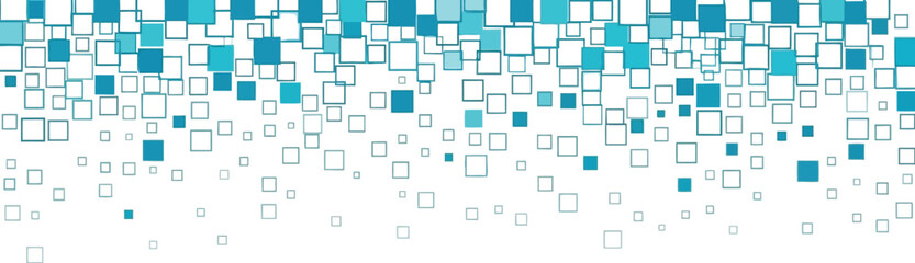 Abstract background with blue squares modern geometric design vector