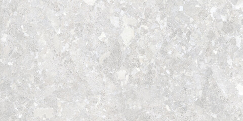 White cement texture and terrazzo stones background © Vidal