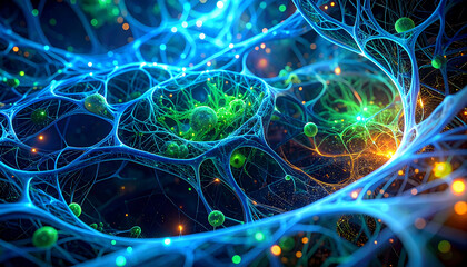 Colorful Cells and Connections in a Digital Environment