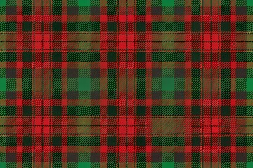 red and green plaid pattern