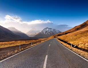 road in the mountains