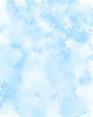 Light blue dreamy cloud background design