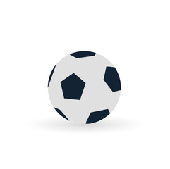 Classic football ball. Soccer Ball Vector Illustration. Perfect for football-related projects and creative digital use.
