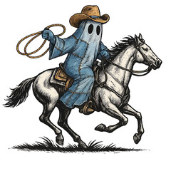 Cute and spooky Halloween ghost illustrations perfect for seasonal designs, party invitations, stickers, t-shirts, mugs, digital downloads, and decorations. These playful ghost graphics bring fun Hall
