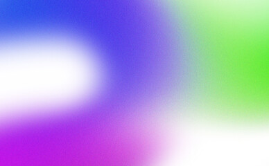 Abstract gradient blend of vibrant purple blue and bright green with textured overlay