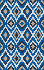 Abstract aztec native geometr...