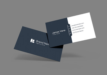 Minimalist Business Card Design for Corporate Branding