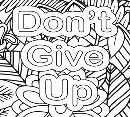 Determination Dreams Coloring Book pages for adults and kids   